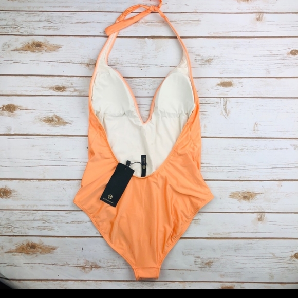 NWT Vix Halter V Neck One Piece Swimsuit - Picture 6 of 8